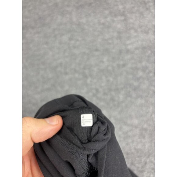 Lululemon Leggings Womens 4 Black High Rise Ankle Tight Yoga Pants Athletic Gym - Picture 7 of 7